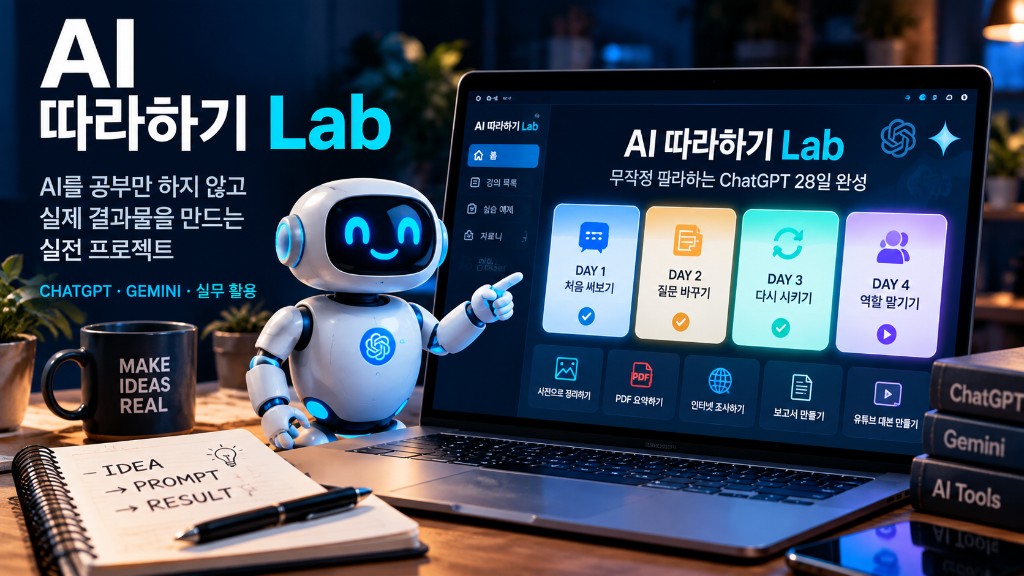 AI 따라하기 Lab — 실전 AI 프로젝트